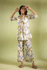 Whispering Flowers Cotton Co Ord Set