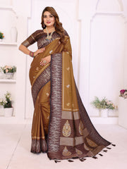 Premium Teal Green South Soft Silk Saree with Rich Zari Weaving Border & Heavy Pallu
