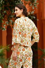 Women Floral Print 2-Piece Co-Ord Set
