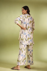 Whispering Flowers Cotton Co Ord Set