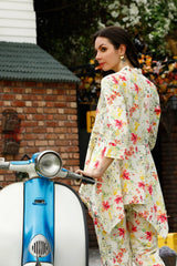 Floral Printed Tunic With Trouser