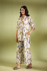 Whispering Flowers Cotton Co Ord Set